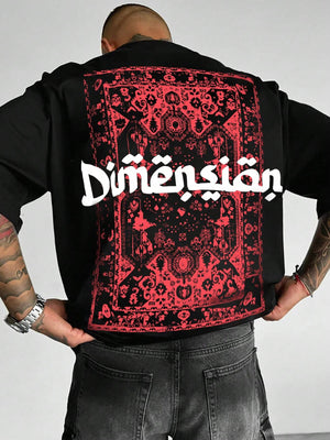 Dimension Graphic Oversized Tee