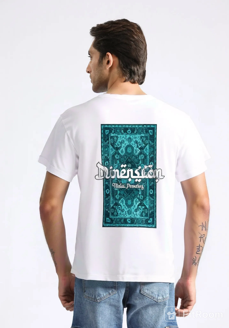 Dimension Graphic Oversized Tee