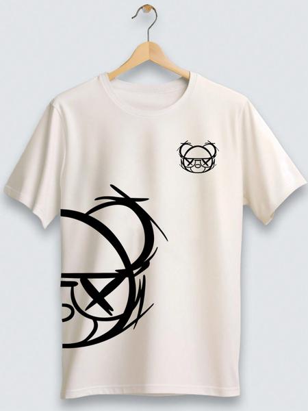 CROSSED EYES CROWN TEE | 100% COTTON