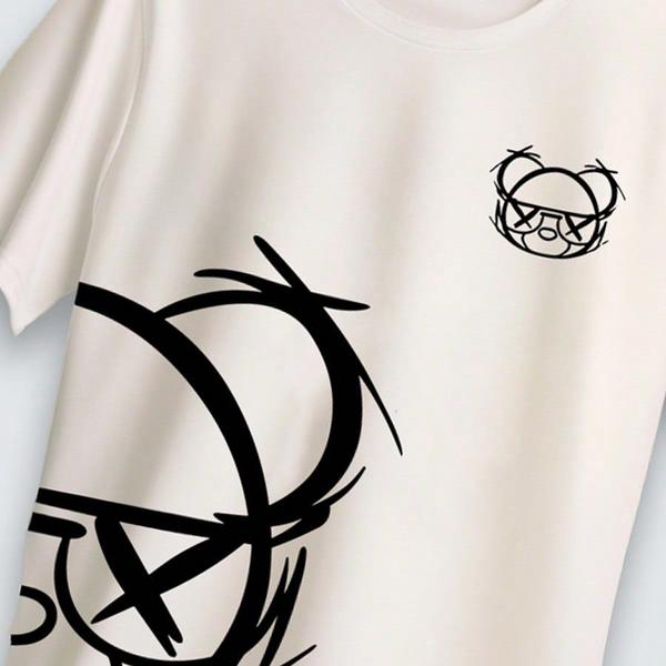 CROSSED EYES CROWN TEE | 100% COTTON