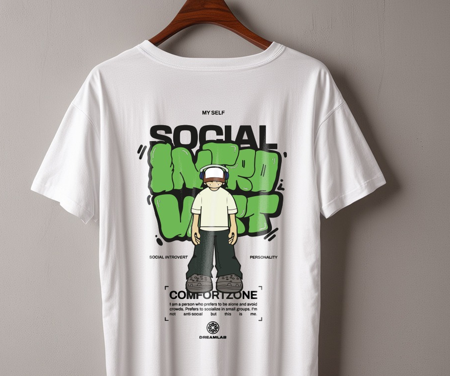 SOCIAL INTROVERT COMFORT ZONE TEE